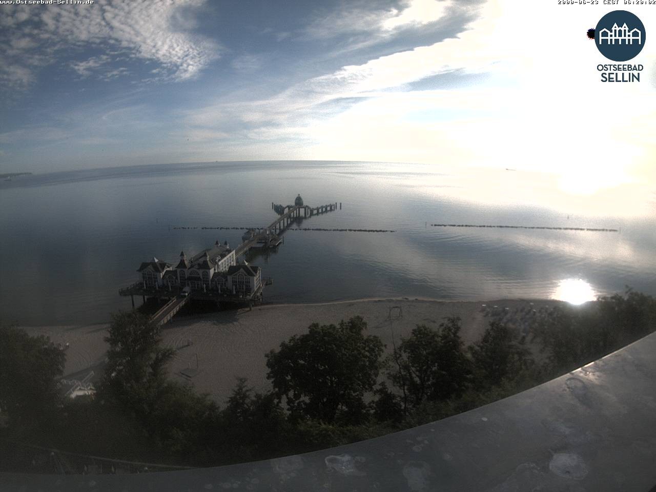 Archived image Webcam Rügen - Sellin Pier