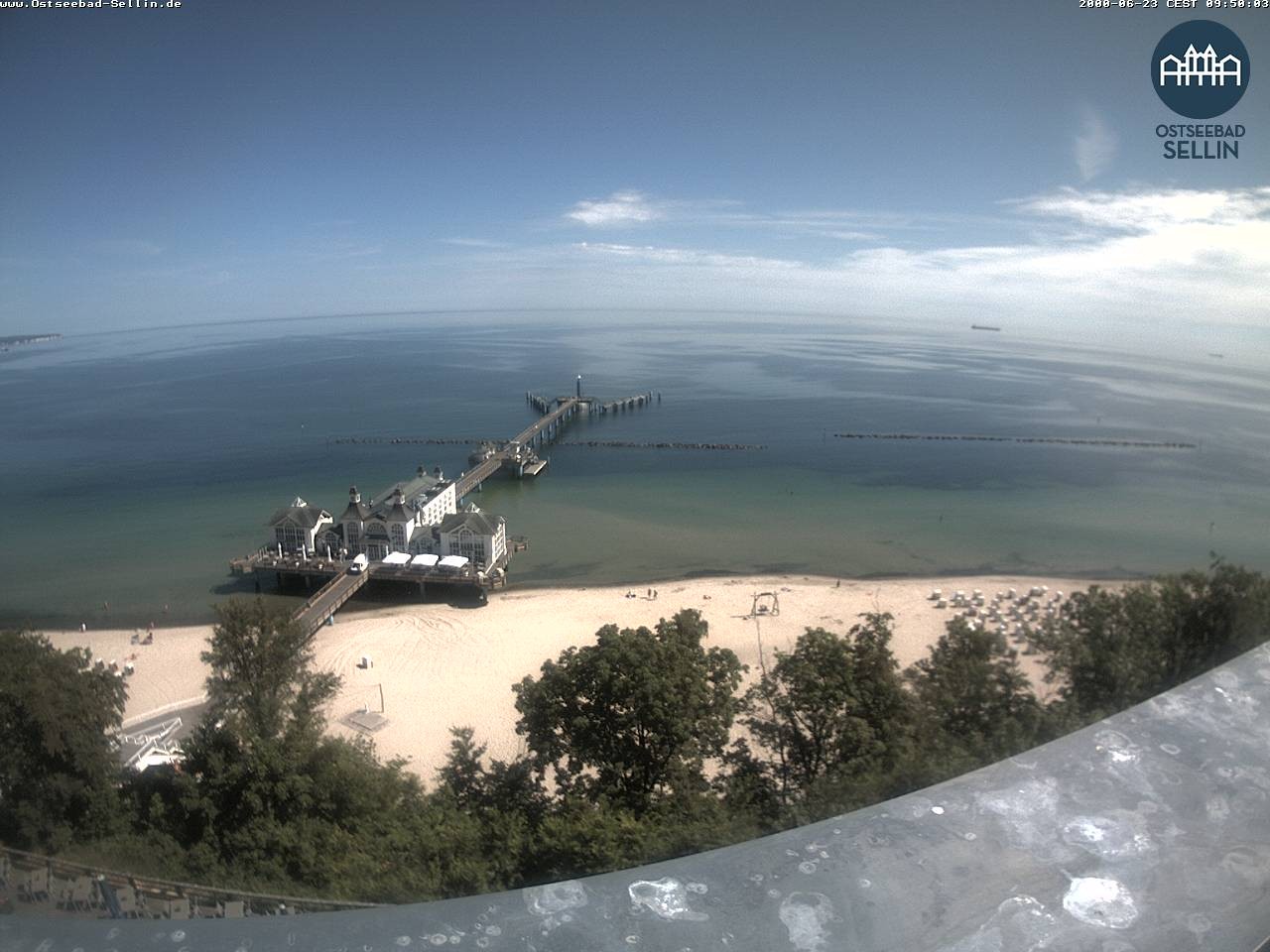 Archived image Webcam Rügen - Sellin Pier