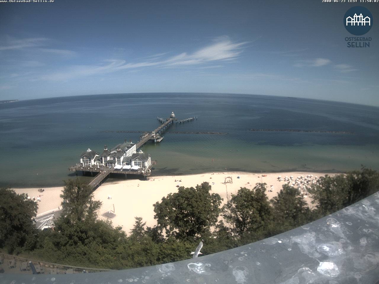 Archived image Webcam Rügen - Sellin Pier