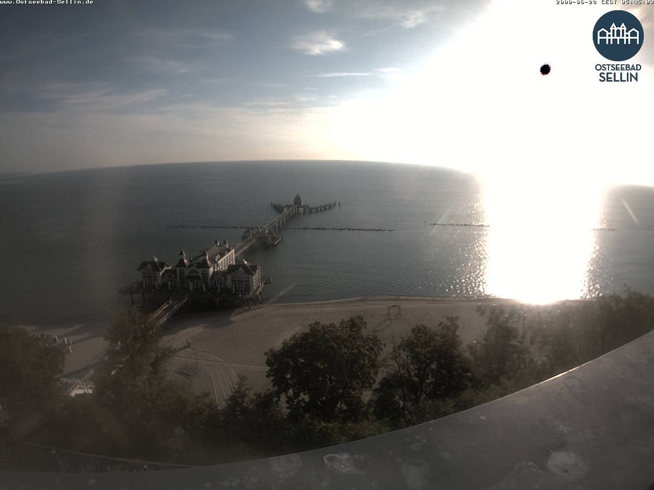 Archiv Foto Webcam Ostseebad Sellin: Seebrücke