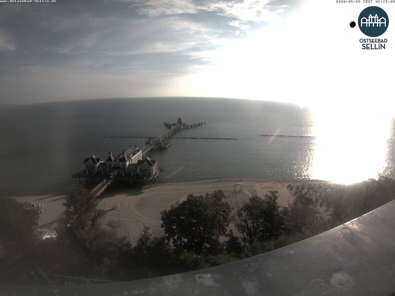 Archiv Foto Webcam Ostseebad Sellin: Seebrücke