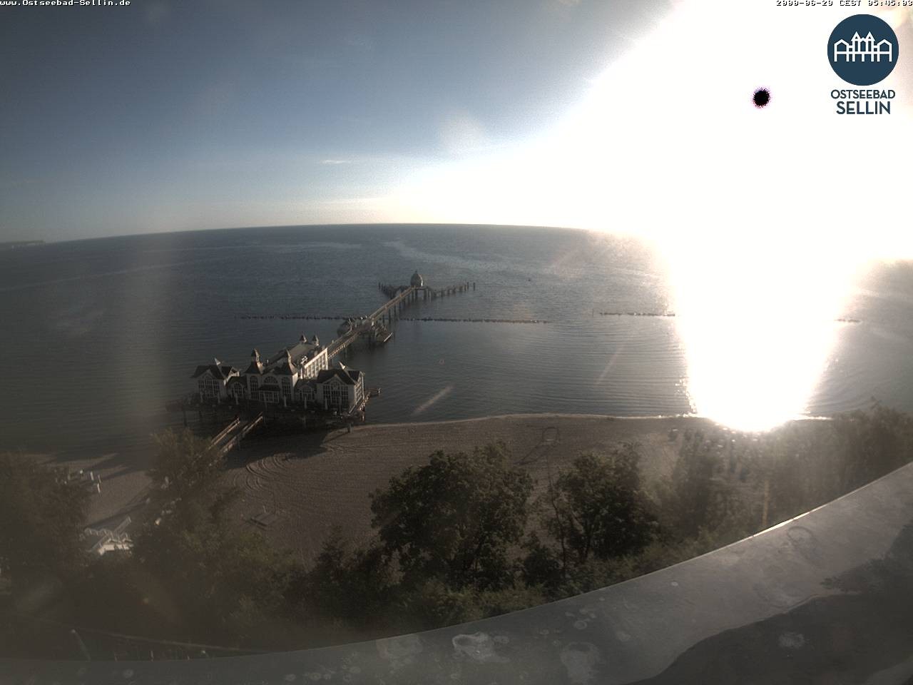 Archiv Foto Webcam Ostseebad Sellin: Seebrücke