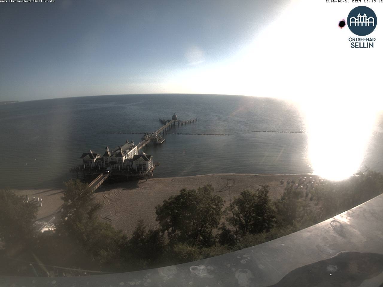 Archiv Foto Webcam Ostseebad Sellin: Seebrücke