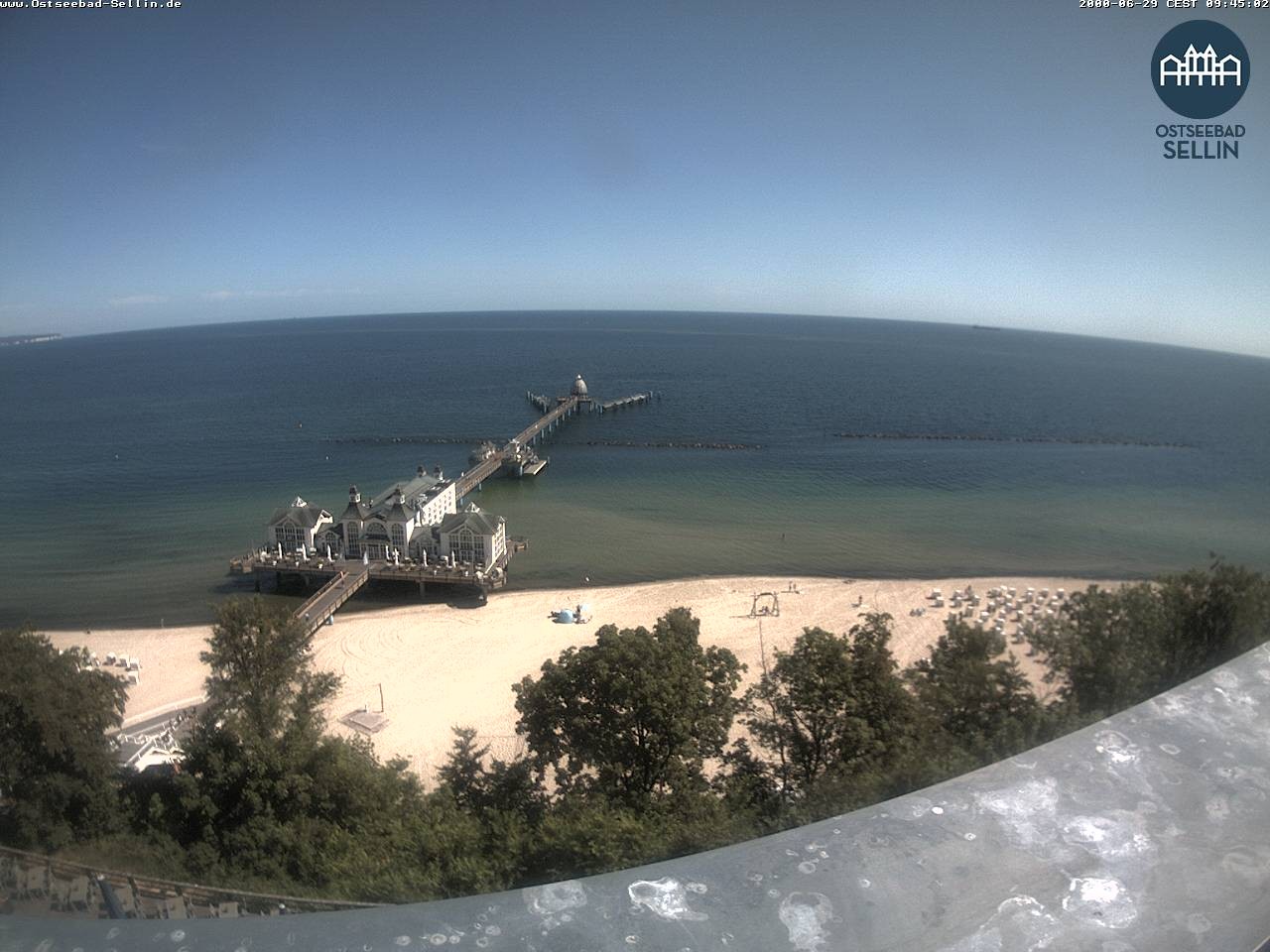 Archiv Foto Webcam Ostseebad Sellin: Seebrücke
