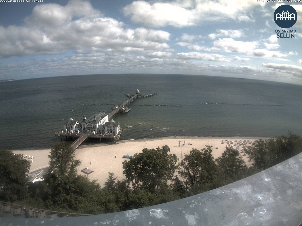 Archived image Webcam Rügen - Sellin Pier