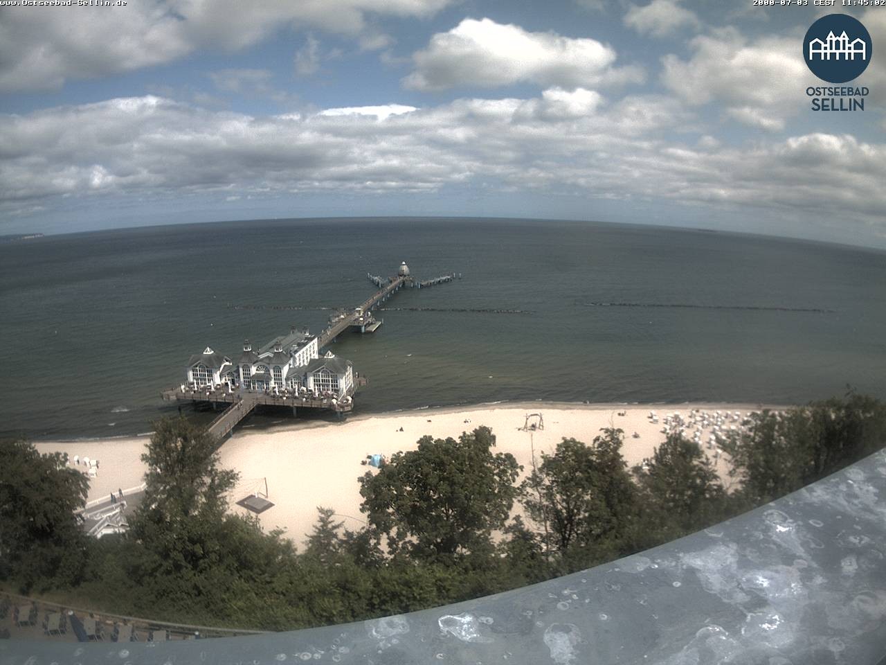 Archived image Webcam Rügen - Sellin Pier