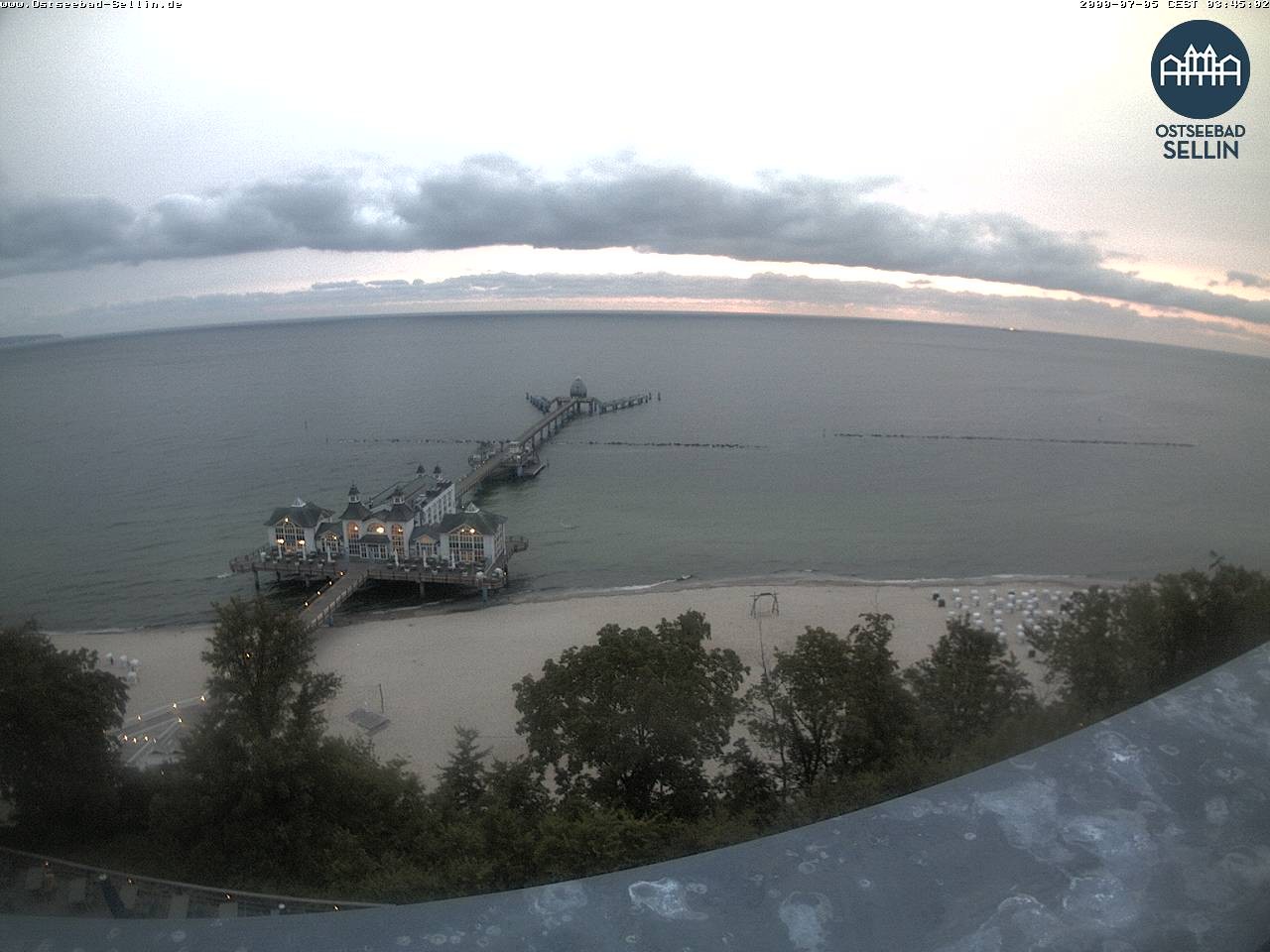 Archiv Foto Webcam Ostseebad Sellin: Seebrücke