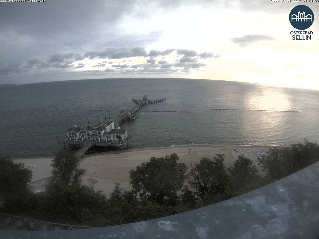 Archiv Foto Webcam Ostseebad Sellin: Seebrücke