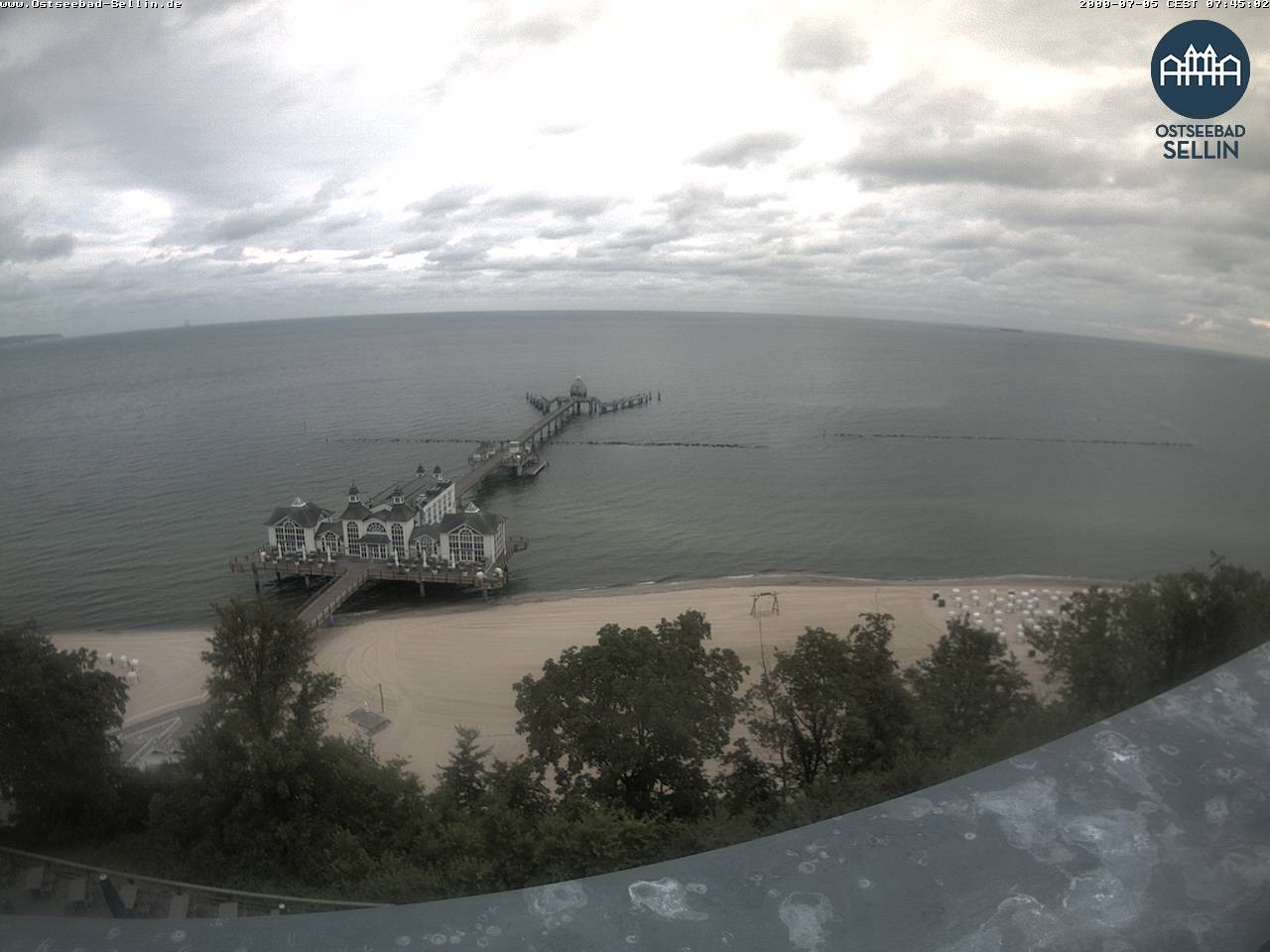 Archiv Foto Webcam Ostseebad Sellin: Seebrücke