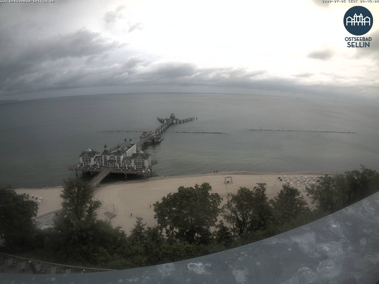 Archiv Foto Webcam Ostseebad Sellin: Seebrücke