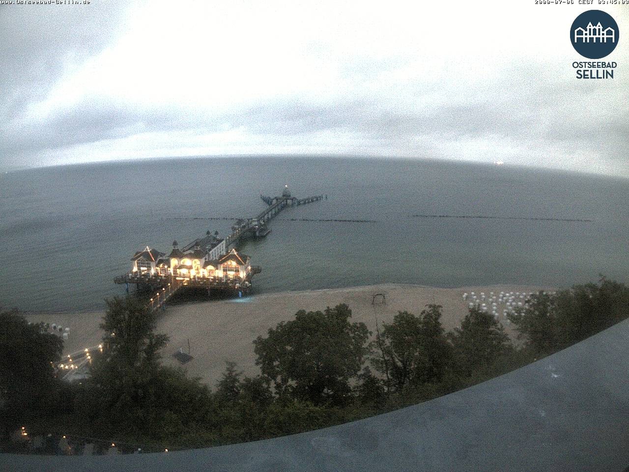 Archiv Foto Webcam Ostseebad Sellin: Seebrücke