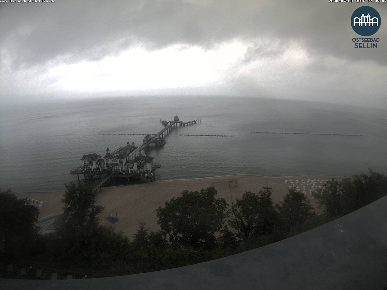 Archiv Foto Webcam Ostseebad Sellin: Seebrücke