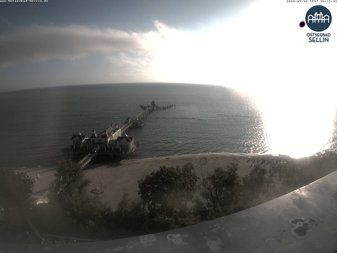Archiv Foto Webcam Ostseebad Sellin: Seebrücke