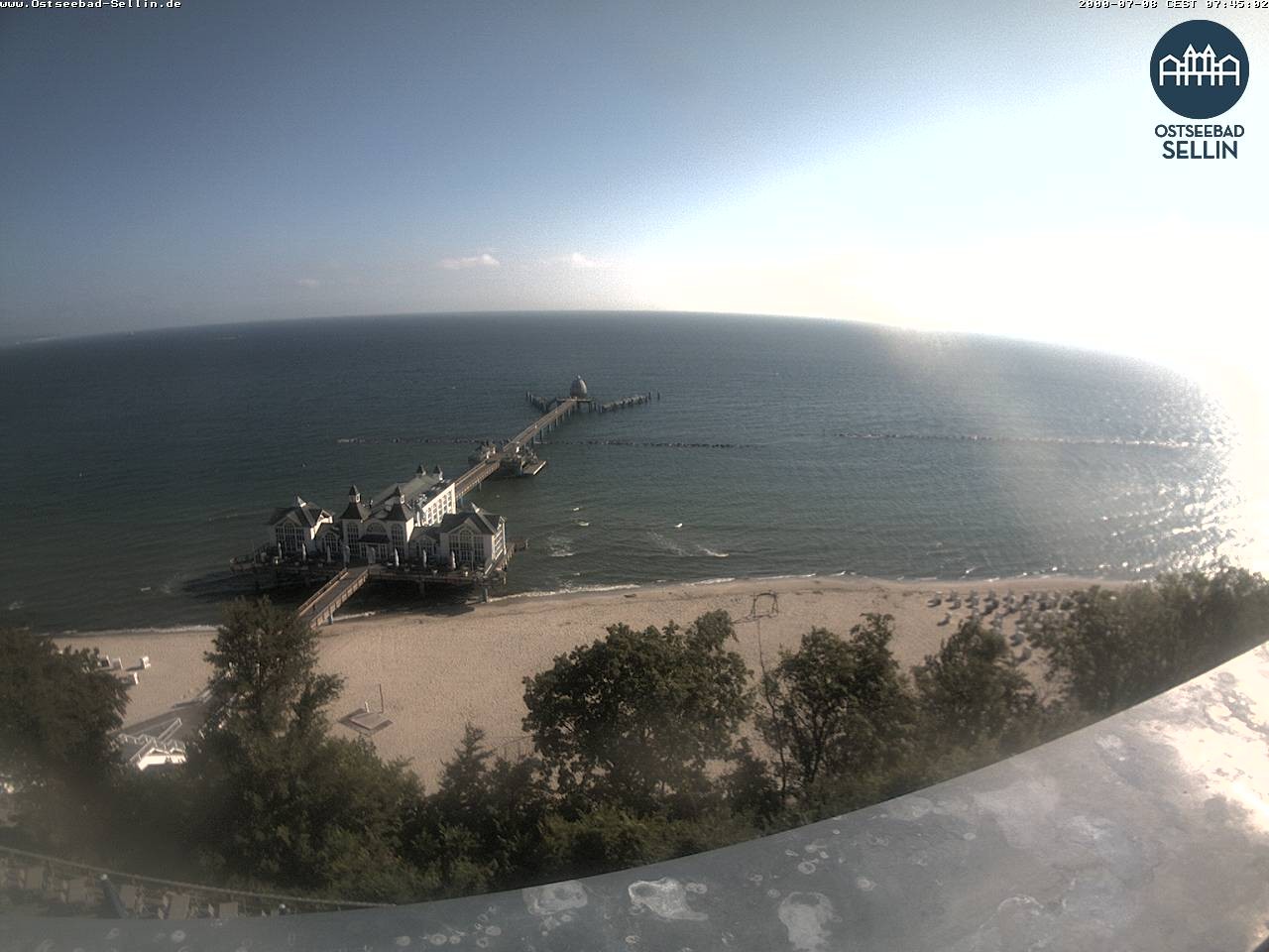 Archiv Foto Webcam Ostseebad Sellin: Seebrücke