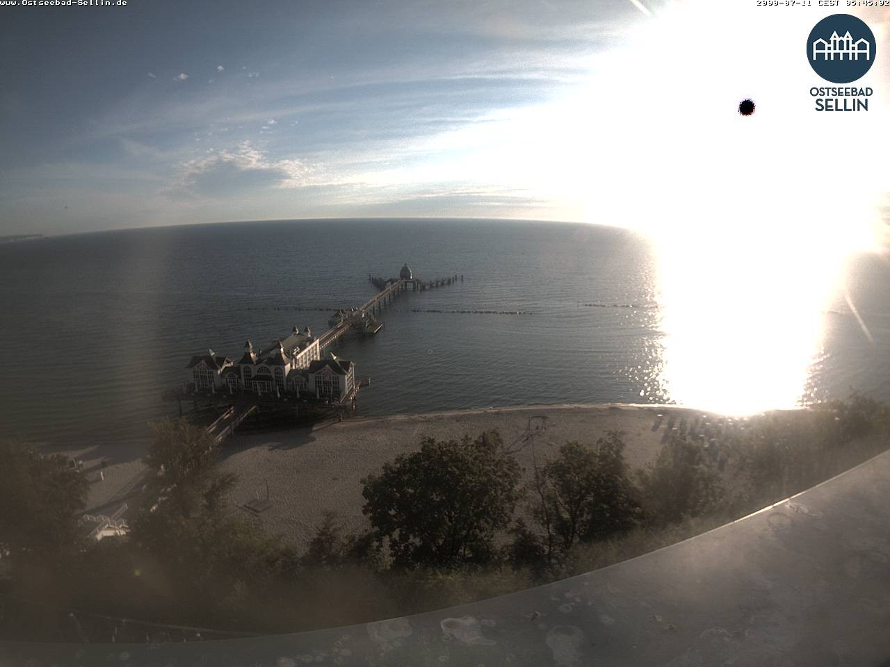 Archived image Webcam Rügen - Sellin Pier