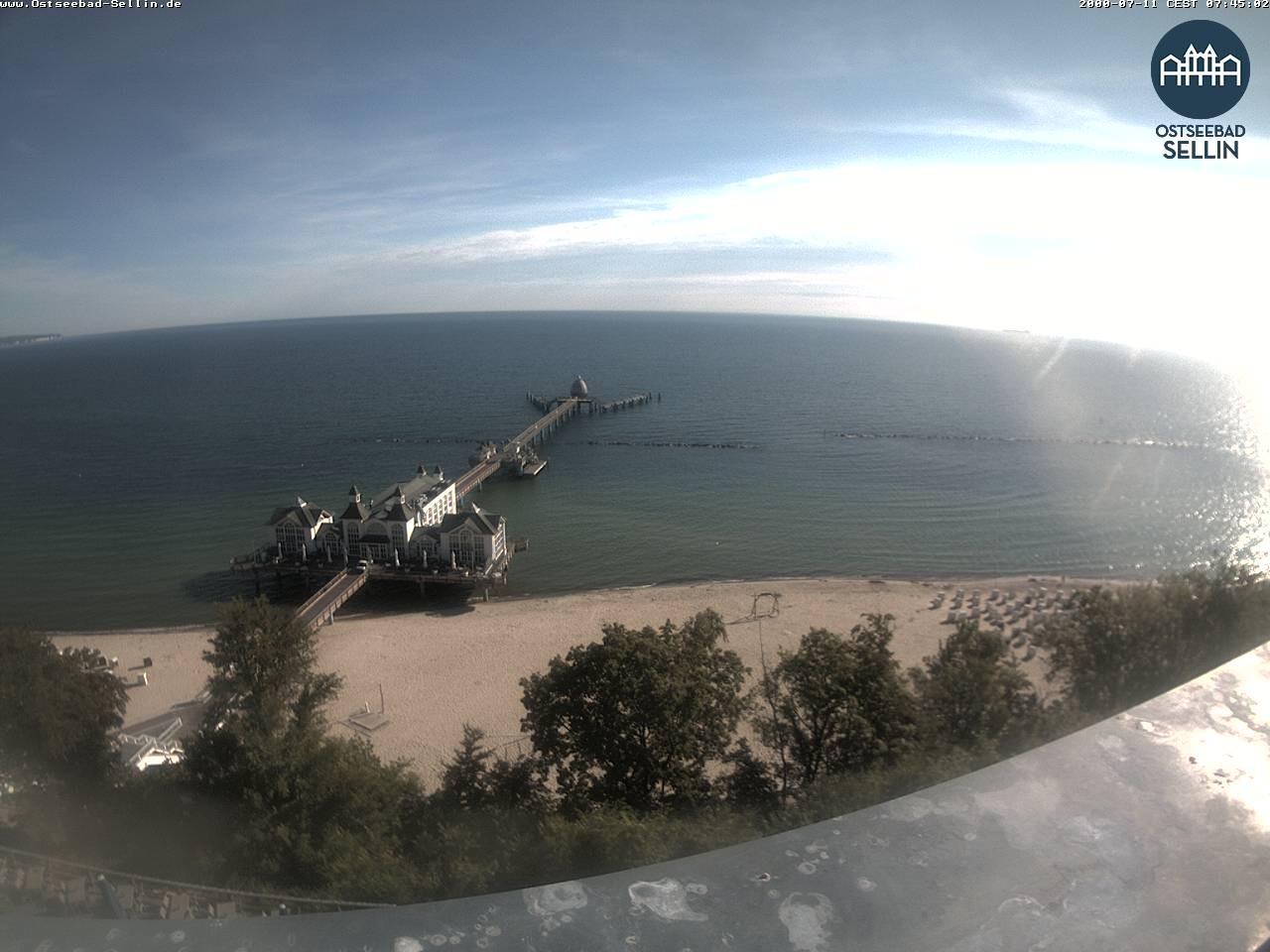 Archived image Webcam Rügen - Sellin Pier
