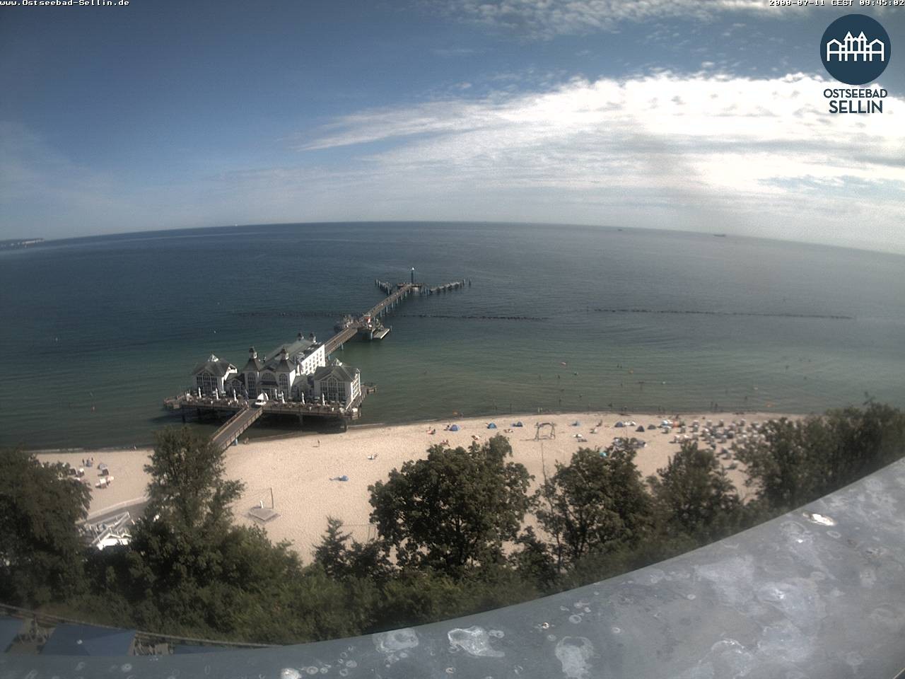 Archived image Webcam Rügen - Sellin Pier
