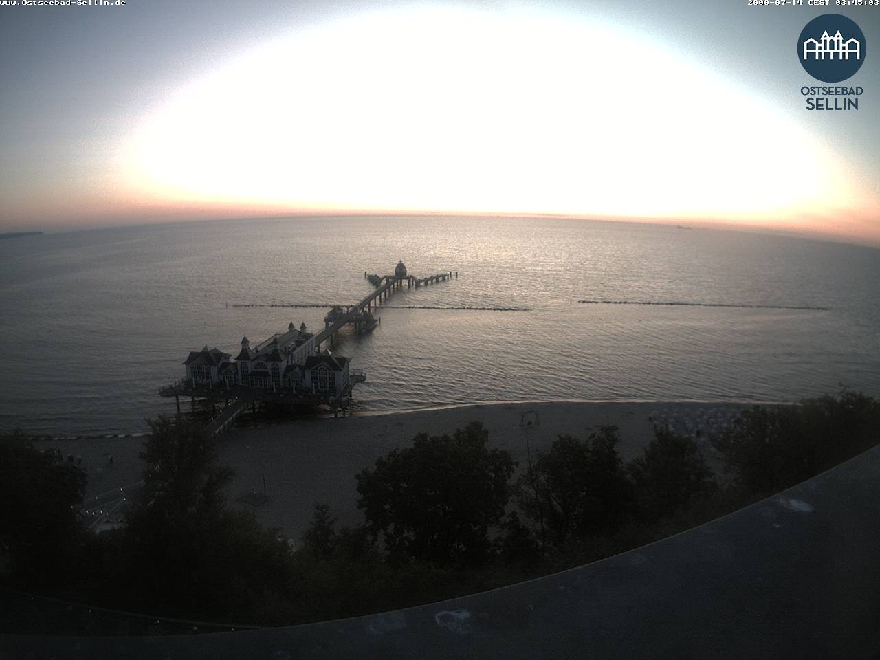 Archived image Webcam Rügen - Sellin Pier