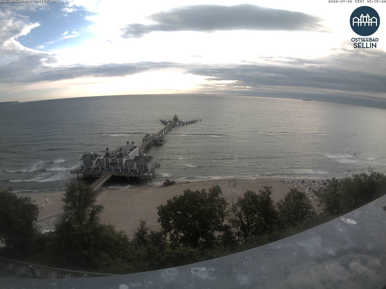 Archiv Foto Webcam Ostseebad Sellin: Seebrücke