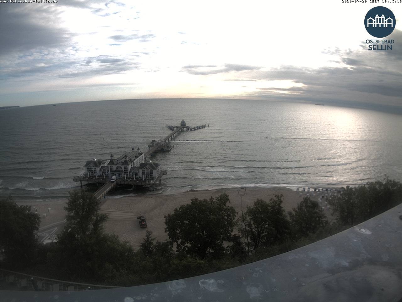 Archiv Foto Webcam Ostseebad Sellin: Seebrücke