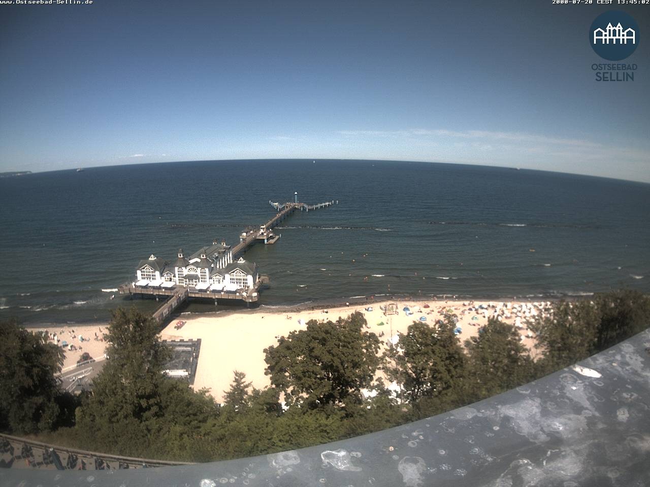 Archiv Foto Webcam Ostseebad Sellin: Seebrücke