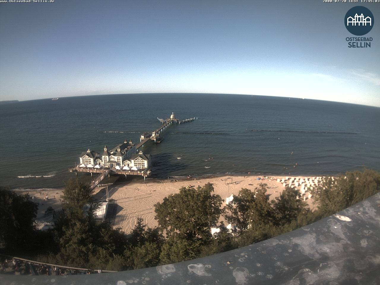Archiv Foto Webcam Ostseebad Sellin: Seebrücke