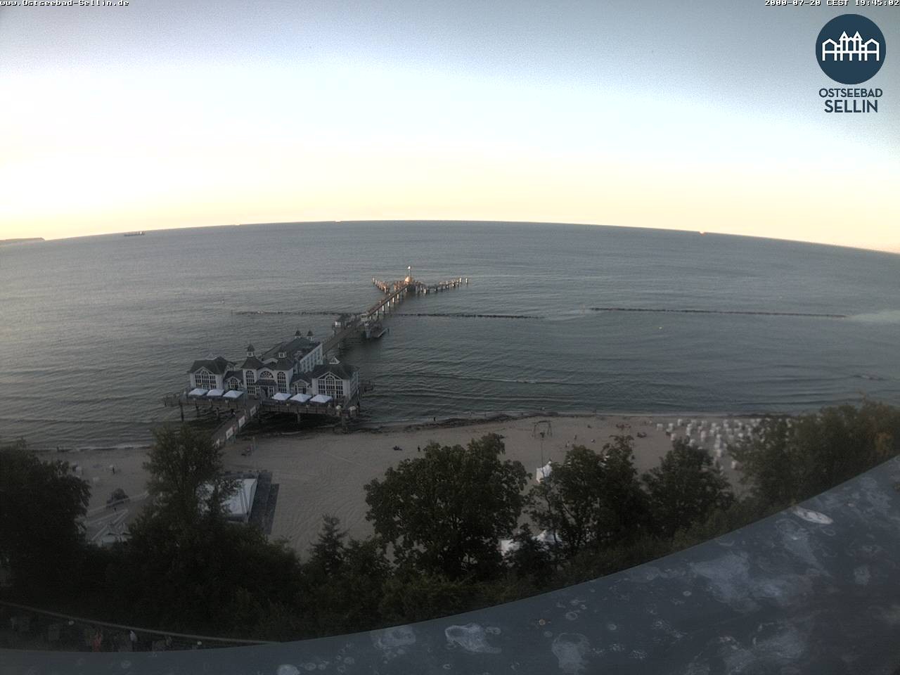 Archiv Foto Webcam Ostseebad Sellin: Seebrücke