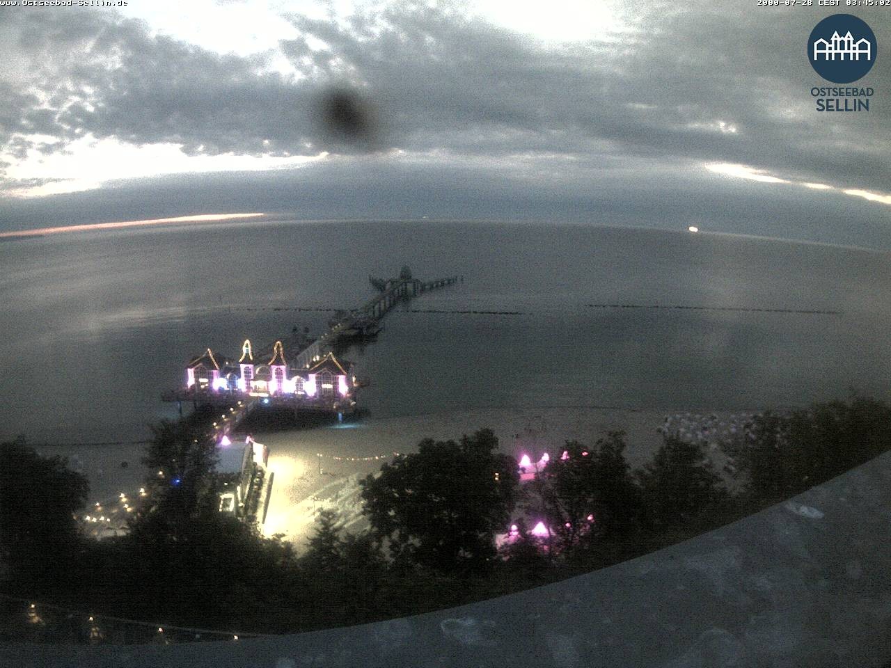 Archiv Foto Webcam Ostseebad Sellin: Seebrücke
