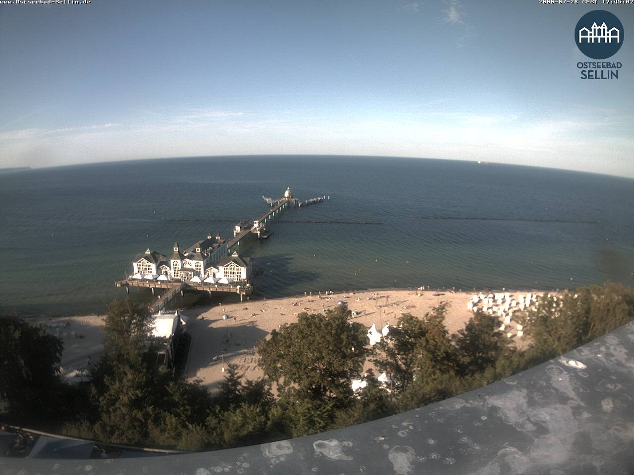 Archiv Foto Webcam Ostseebad Sellin: Seebrücke