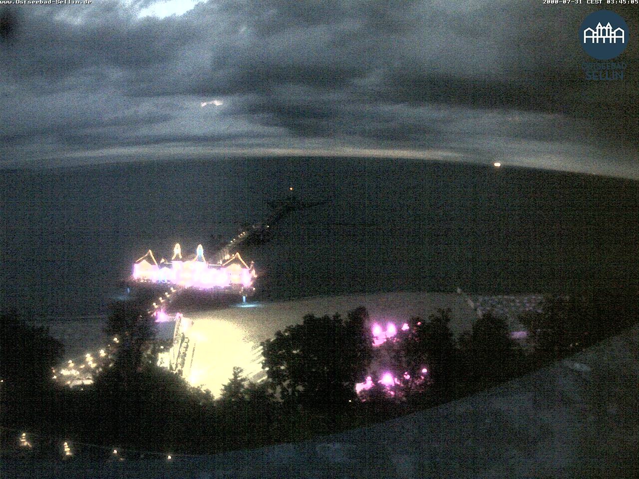 Archiv Foto Webcam Ostseebad Sellin: Seebrücke
