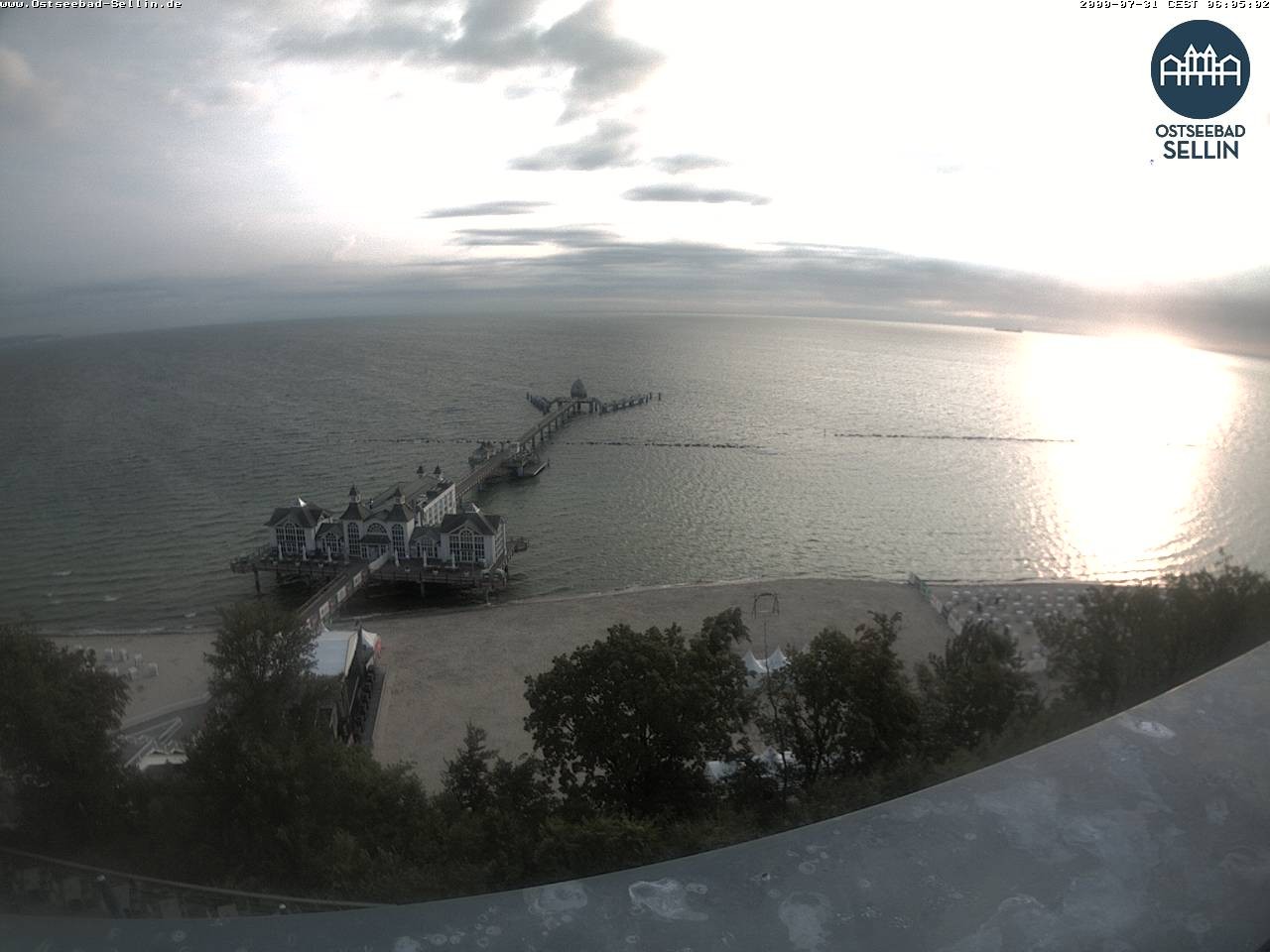 Archiv Foto Webcam Ostseebad Sellin: Seebrücke