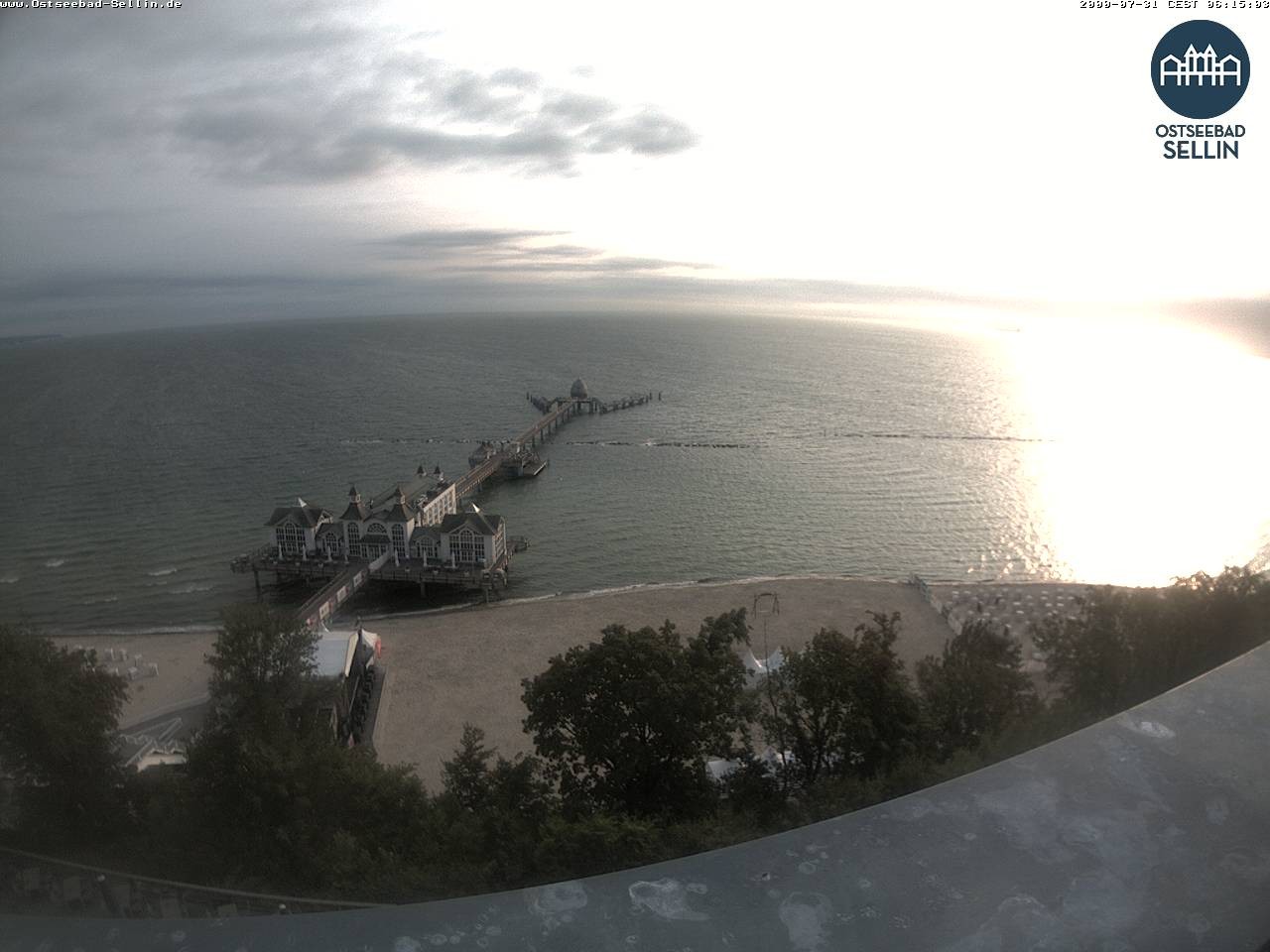 Archiv Foto Webcam Ostseebad Sellin: Seebrücke
