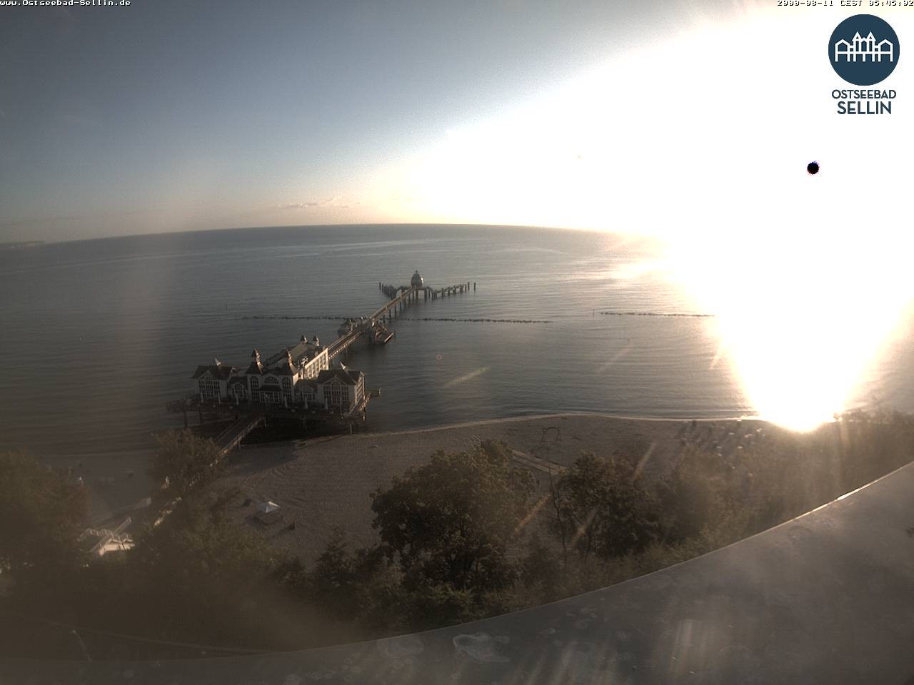 Archiv Foto Webcam Ostseebad Sellin: Seebrücke