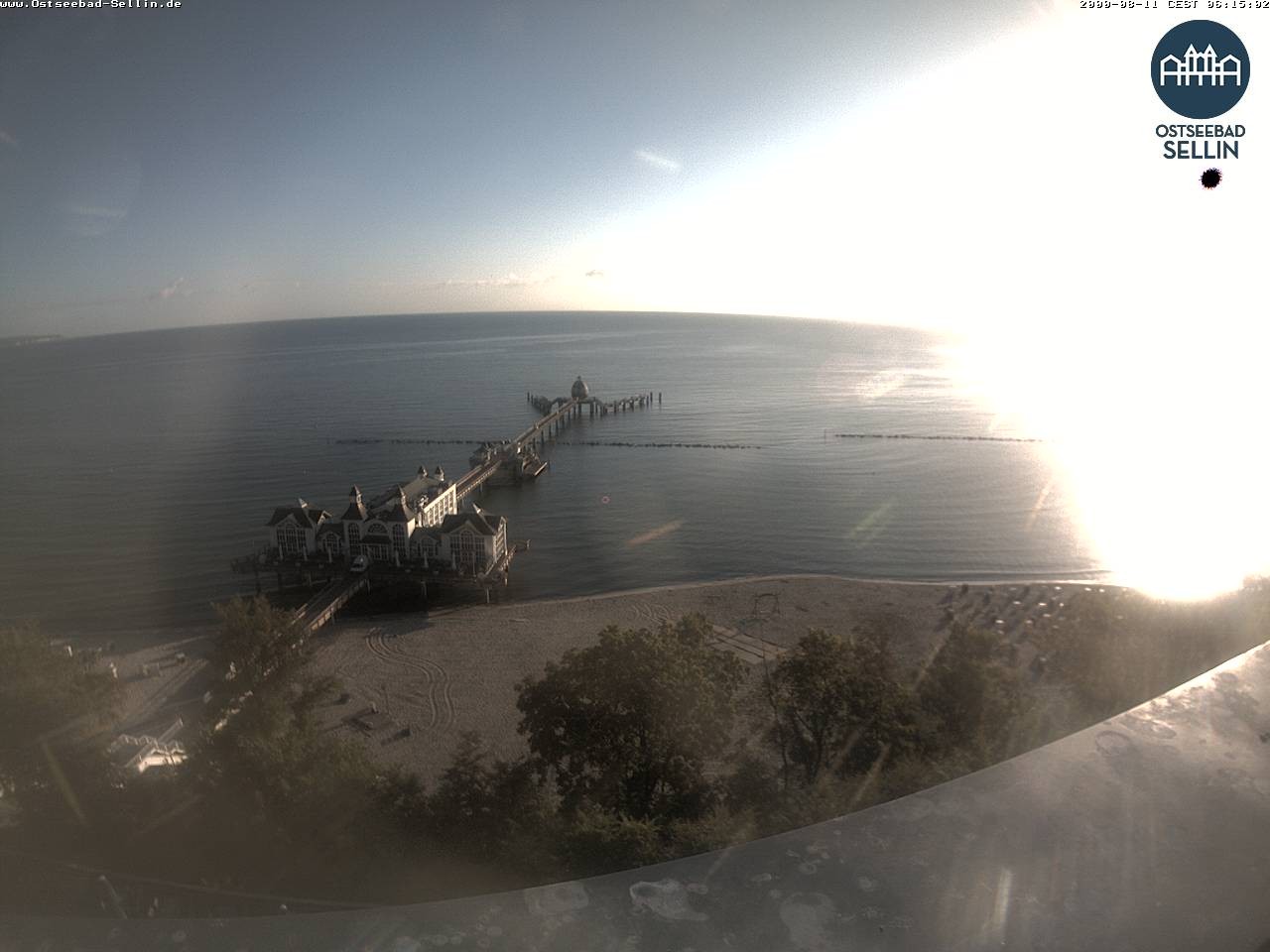Archiv Foto Webcam Ostseebad Sellin: Seebrücke