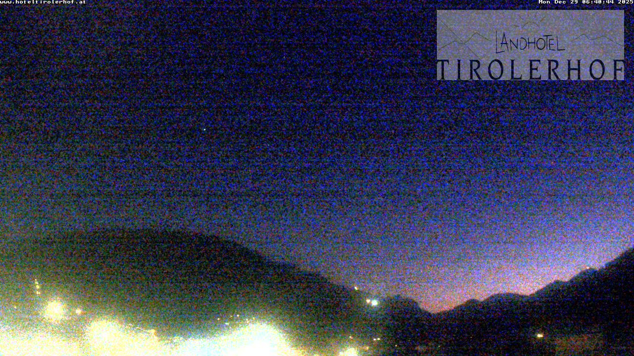 Archiv Foto Webcam Blick nach Oberau in Tirol