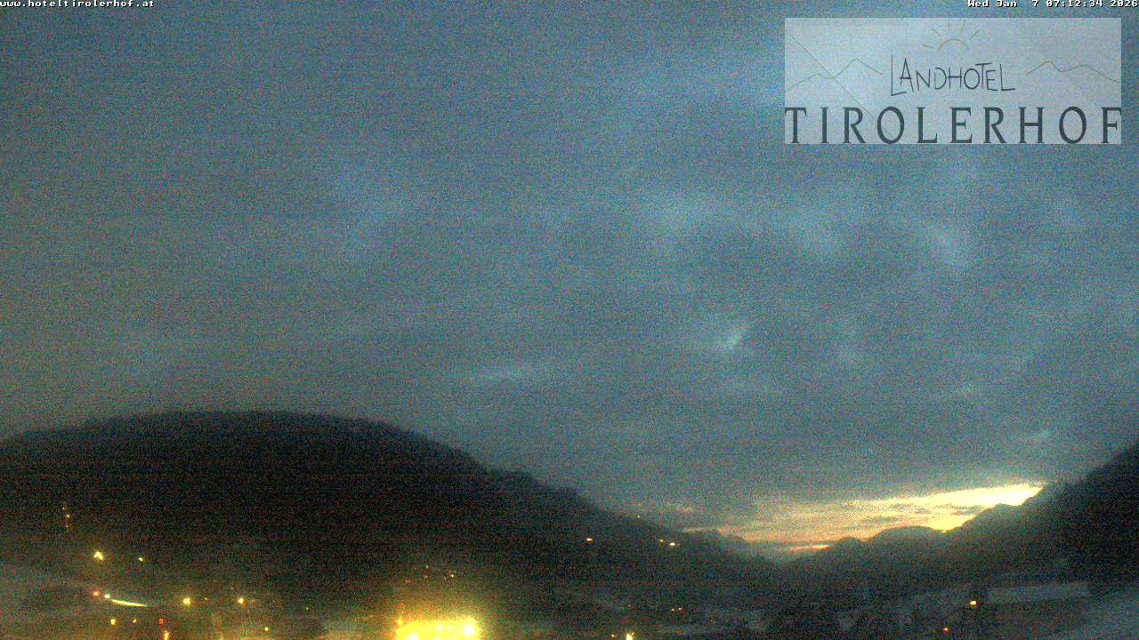 Archiv Foto Webcam Blick nach Oberau in Tirol