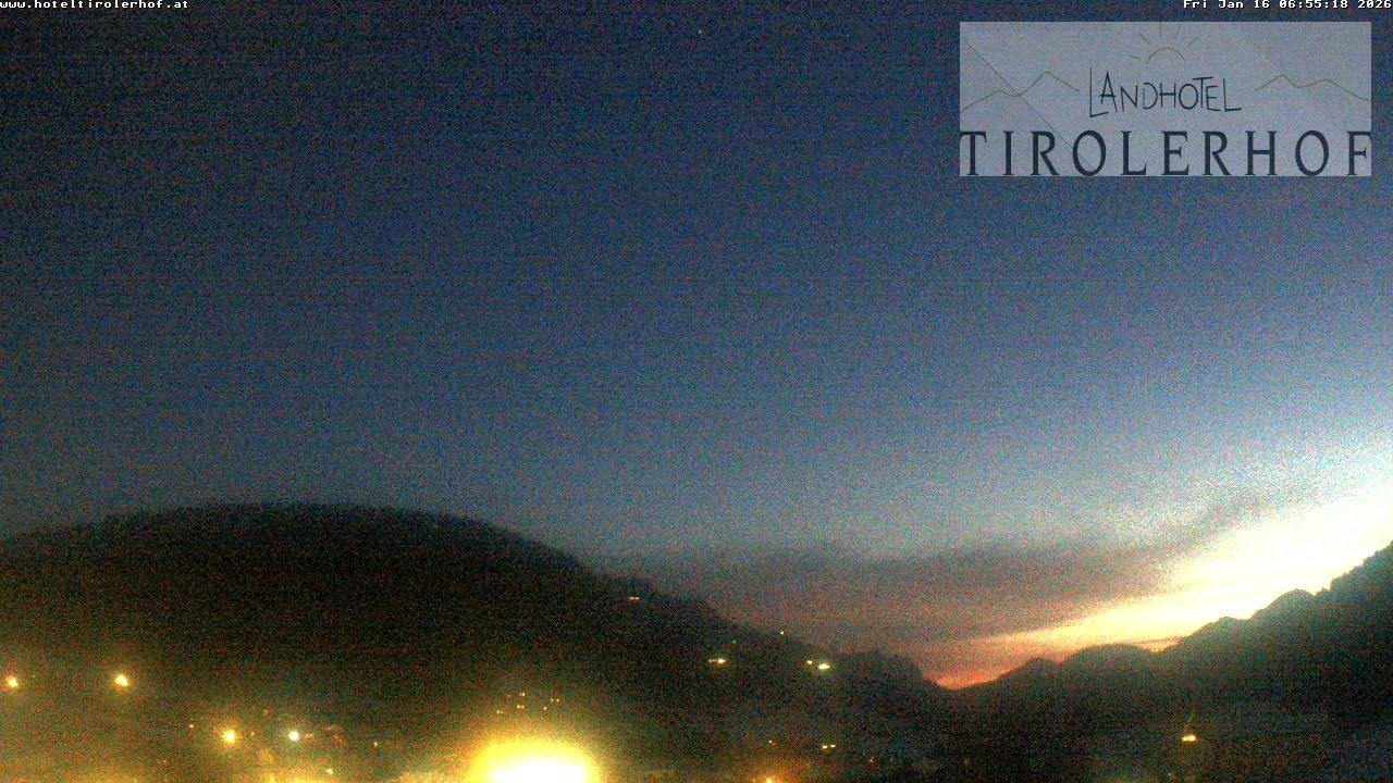 Archiv Foto Webcam Blick nach Oberau in Tirol