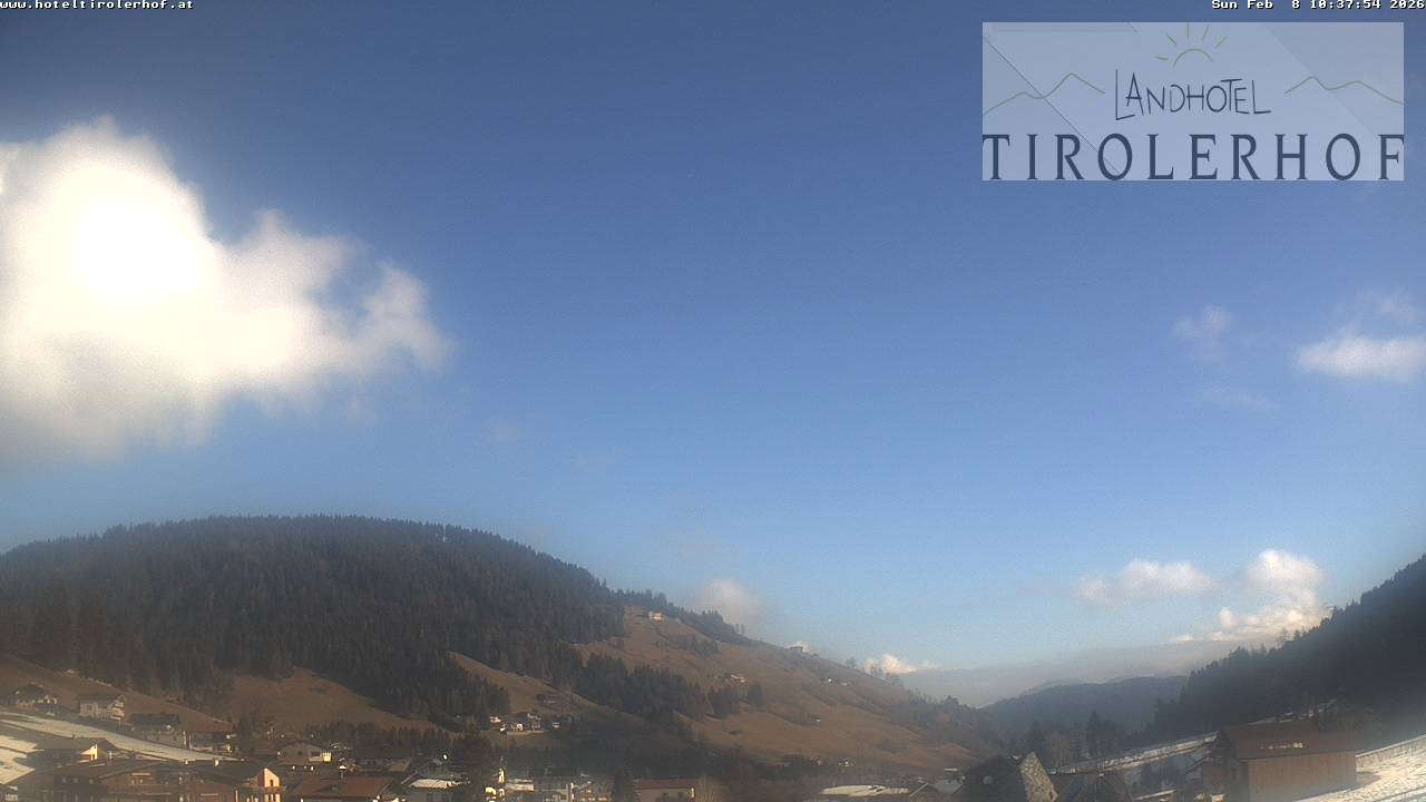 Archiv Foto Webcam Blick nach Oberau in Tirol