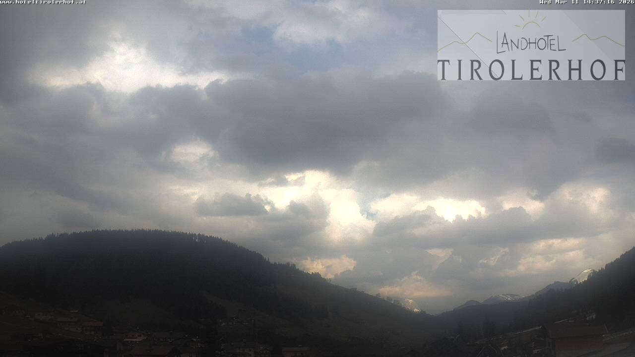 Archiv Foto Webcam Blick nach Oberau in Tirol
