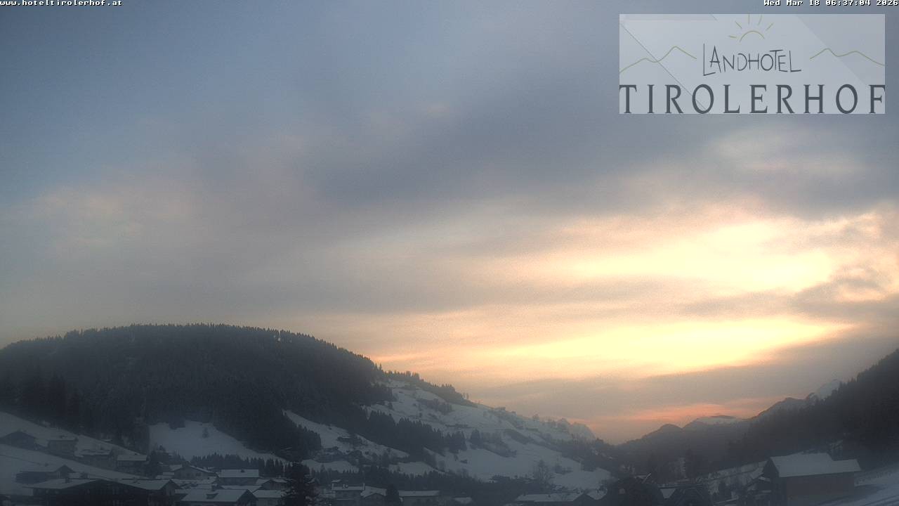 Archived image Webcam View at Oberau, Tyrol