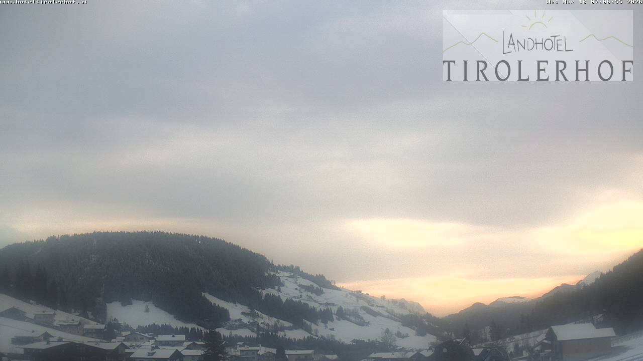 Archived image Webcam View at Oberau, Tyrol