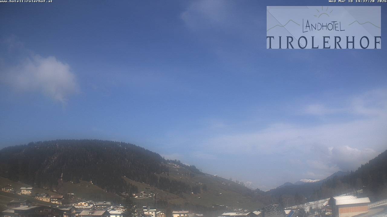 Archiv Foto Webcam Blick nach Oberau in Tirol
