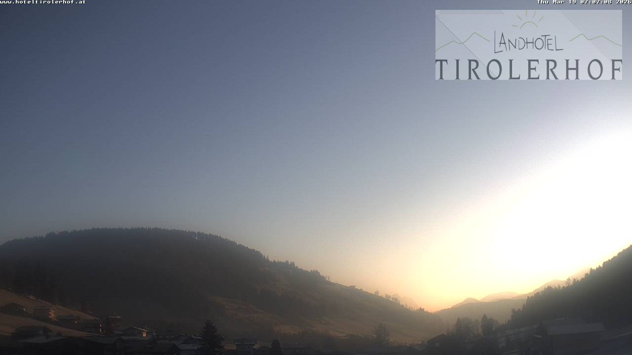 Archiv Foto Webcam Blick nach Oberau in Tirol
