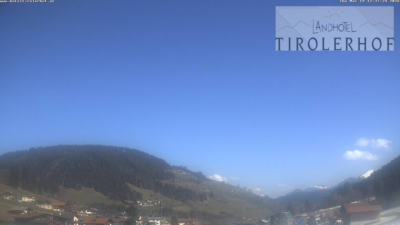 Archiv Foto Webcam Blick nach Oberau in Tirol