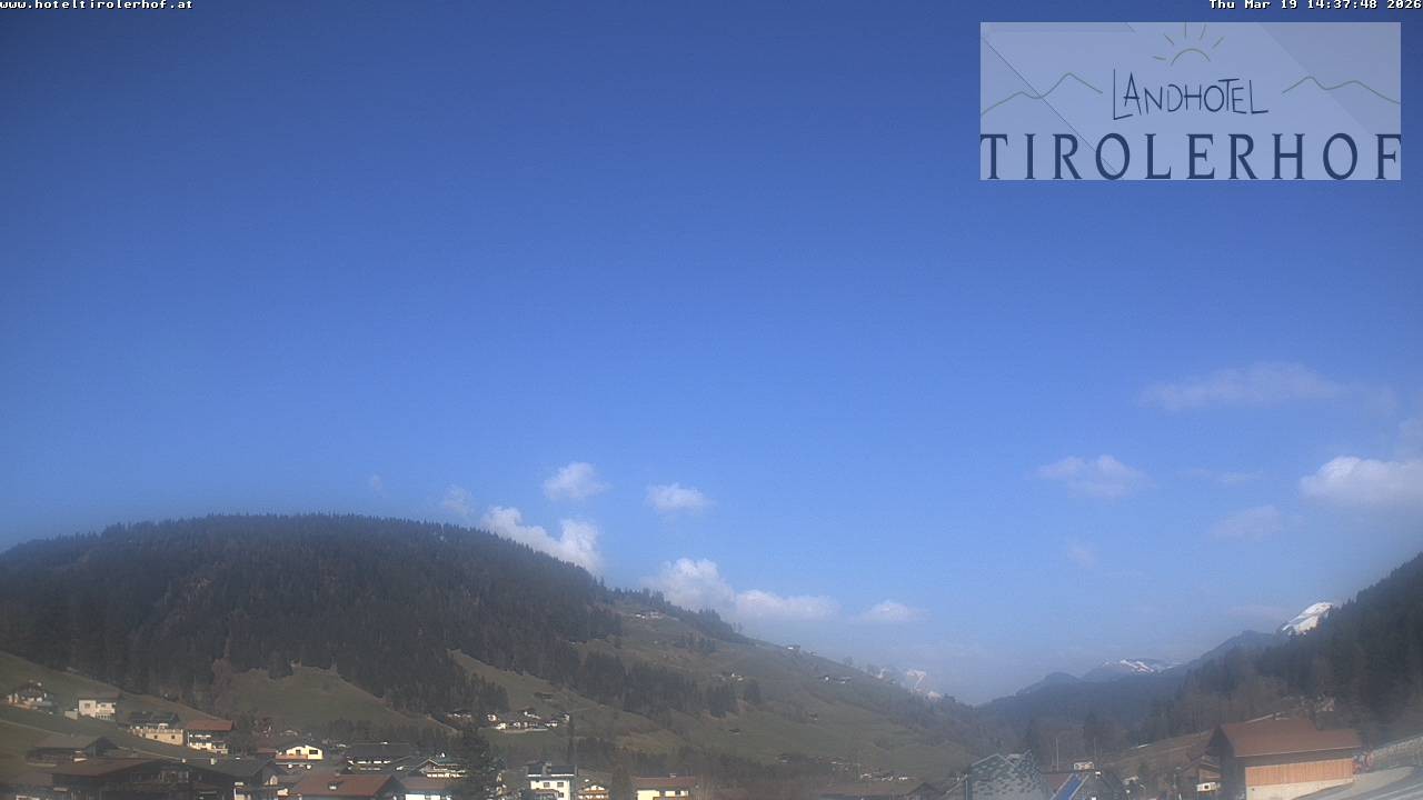 Archiv Foto Webcam Blick nach Oberau in Tirol