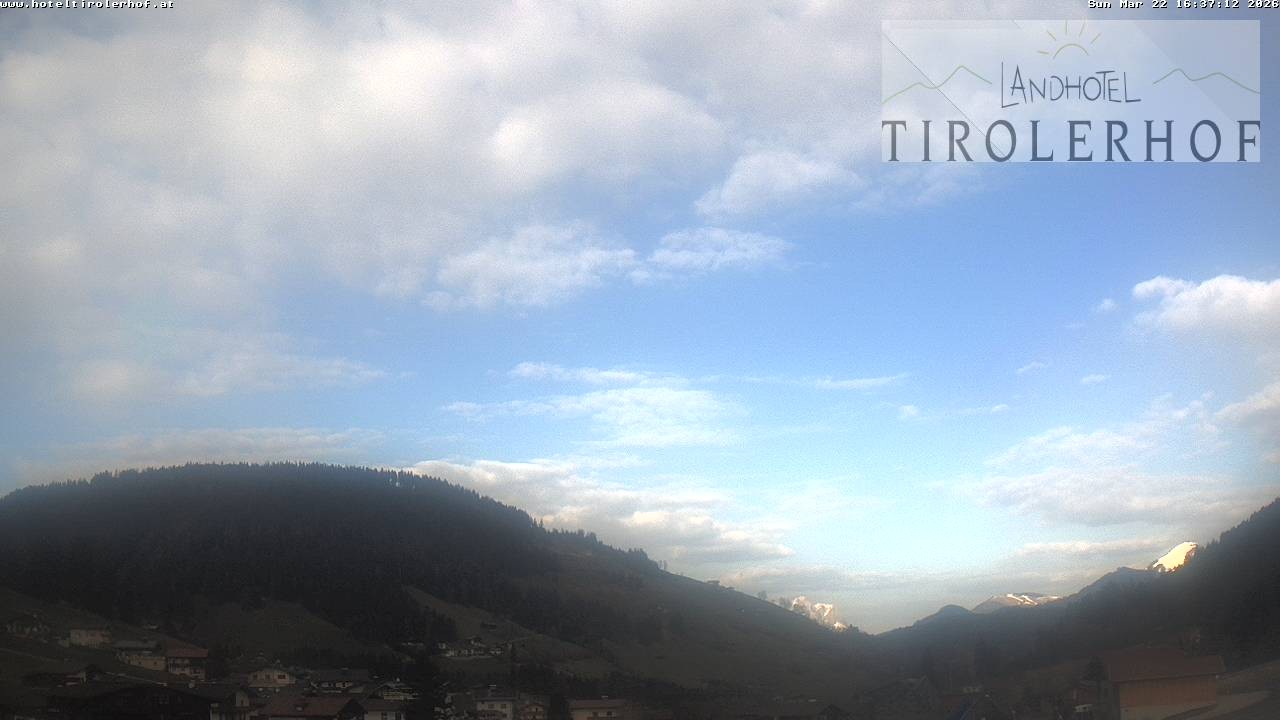 Archiv Foto Webcam Blick nach Oberau in Tirol