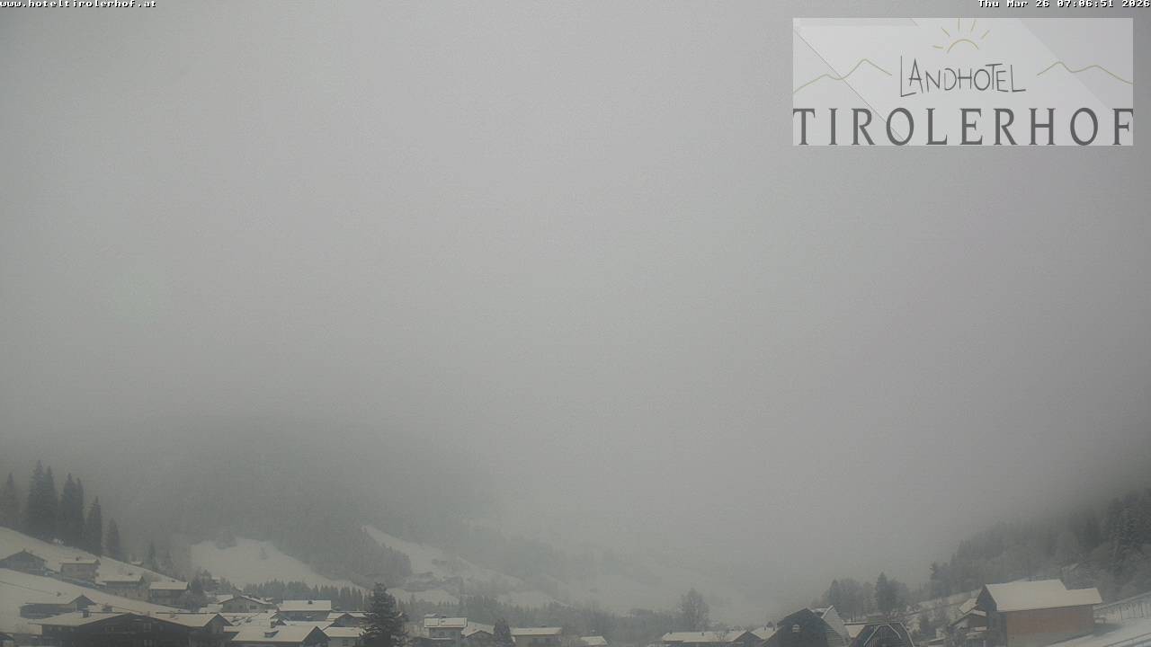 Archiv Foto Webcam Blick nach Oberau in Tirol