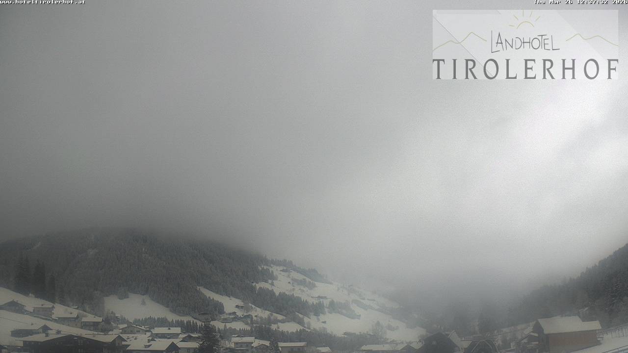 Archiv Foto Webcam Blick nach Oberau in Tirol