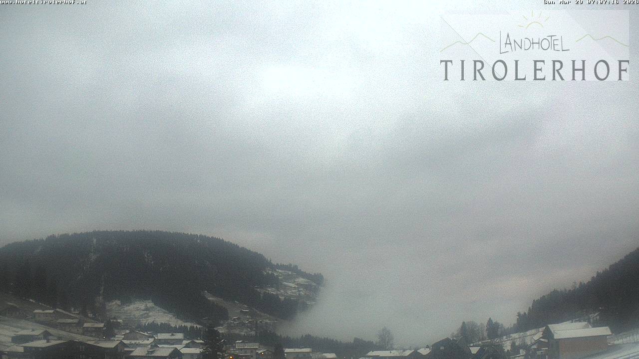 Archiv Foto Webcam Blick nach Oberau in Tirol