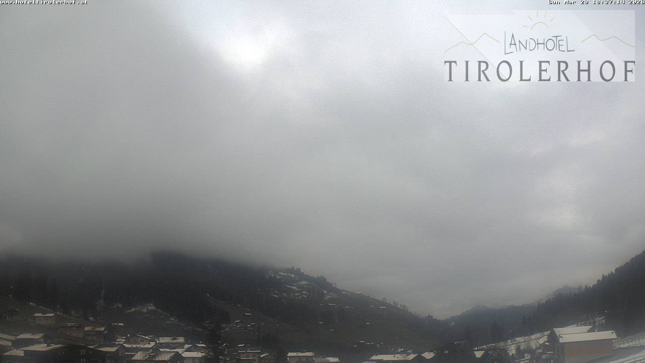 Archiv Foto Webcam Blick nach Oberau in Tirol